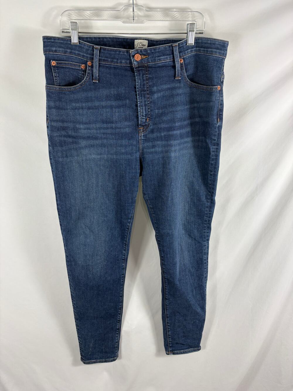 J Crew Denim Curvy Toothpick Jeans Size 34